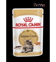 Royal Canin Cat Maine Coon Adult Wet Food Pouch 85g Royal Canin Cat Maine Coon Adult Wet Food Pouch 85g