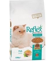 Reflex Fish Flavour Adult Dry Cat Food- 1.5 kg Reflex Fish Flavour Adult Dry Cat Food- 1.5 kg