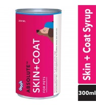 Drools Absolute Skin +Coat Syrup Dog Supplement 300ml Drools Absolute Skin +Coat Syrup Dog Supplement 300ml