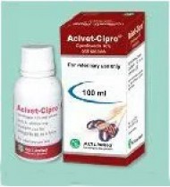 Acivet-Cipro Oral Solution 100Ml Acivet-Cipro Oral Solution 100Ml