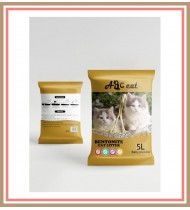 ABC Bentonite Clumping Cat Litter 5L -Baby Powder