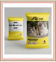 ABC Bentonite Clumping Cat Litter Lemon Flavor 5 L ABC Bentonite Clumping Cat Litter Lemon Flavor 5 L