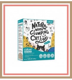 Cature Smart Pellets Natural Wood Clumping Cat Lit...