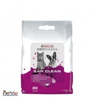 Versele-Laga Oropharma Ear Clean Wipes for Cats and Dogs Versele-Laga Oropharma Ear Clean Wipes for Cats and Dogs
